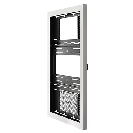 Chief Kx Clmn Dsk Mnt Qd 2L Arms Wht LW55UWP